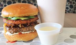 Burger 21 Recreates Classic Steakhouse Experience With New Loaded Spud Burger And White Chocolate Raspberry Shake