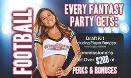 Fantasy Football at the WingHouse features Fun, Food, and Freebies