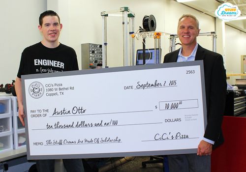 CiCi’s Pizza CEO Surprises Student with $10,000 Scholarship