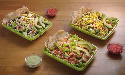 Del Taco Handcrafts New Ensaladas in House