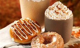 New Salted Caramel Latte and Salted Caramel Latte Doughnut Highlight Krispy Kreme’s Lineup of Fall Flavor Offerings