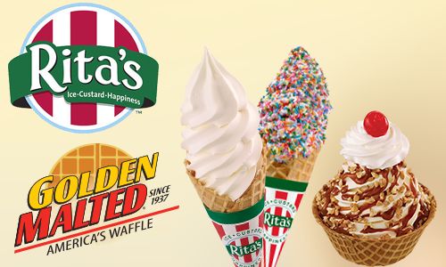 Carbon’s Golden Malted Partners with Rita’s to Bring Fresh Baked Waffle Cones to Select Rita’s Locations
