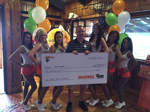 Indiana Hooters Fan Scores $5,000 and Ultimate Gruden Experience Using Fantasy Football Knowledge