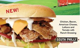 New Bacon Ranch Chicken Philly Cheesesteak Joins South Philly Cheesesteaks & Fries Menu for a Limited Time