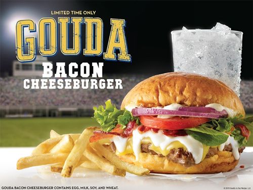 Cheese Scores Big in Wendy’s New Gouda Bacon Cheeseburger and Bacon Fondue Fries