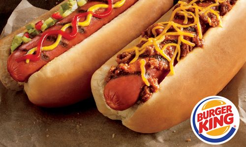 BURGER KING Restaurants to Become Largest Restaurant Chain in U.S. to Serve Flame-Grilled Hot Dogs