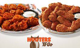 Go the Whole Nine Yards for the Big Game with Hooters Party Packs To-Go