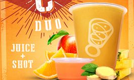 Juice It Up! Saves the Day with Raw Juice and Shot Combo
