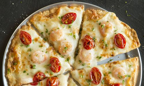 Pie Five Rocking the Boat with New Shrimp Scampi-zza