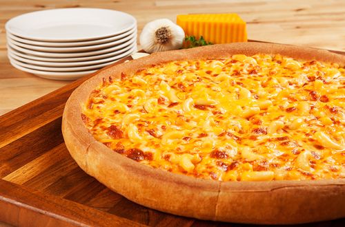 Mac & Cheese Pizza Back at Godfather’s Pizza for Limited Time