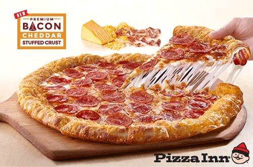Pizza Inn is Bringing Home the Bacon with the New Bacon Cheddar Stuffed Crust Pizza