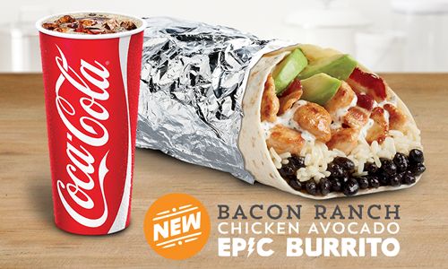 Del Taco’s Menu Gets Even More Epic With the New Bacon Ranch Chicken Avocado Epic Burrito
