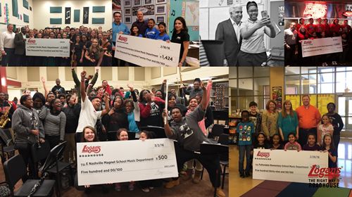 Logan’s Roadhouse Launches Second School Music Grant Campaign, Offers Additional $25,000 in Grants