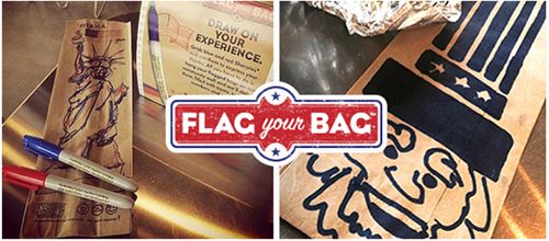 Which Wich to Support Active Military, Veterans Through Annual Flag Your Bag Campaign