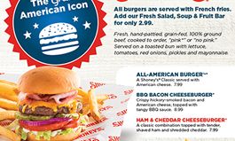 Shoney’s Honors ‘The Great American Icon’ With Three New Limited-Time Only Burgers