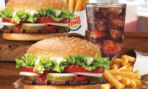 Two WHOPPER Meals Made with 100% Beef for Just Ten Dollars