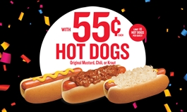 Wienerschnitzel Celebrates 55 Years With 55-Cent Hot Dogs