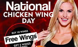 National Chicken Wing Day at WingHouse Bar & Grill