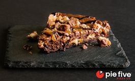 Pie Five Pizza Co Sweetens the Deal with Cheesecake Brownie Made with SNICKERS Bar
