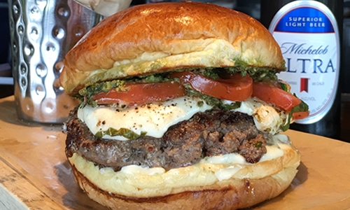 Take a Bite Out of Walk-On’s New Caprese Burger