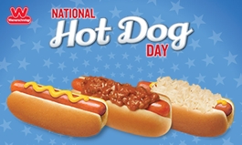 Wienerschnitzel Celebrates National Hot Dog Day with 99-cent Hot Dogs on July 23