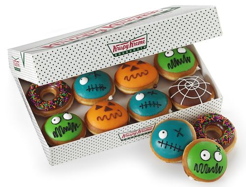 Scary Delicious: Krispy Kreme Doughnuts Debuts Halloween Doughnuts and Chiller