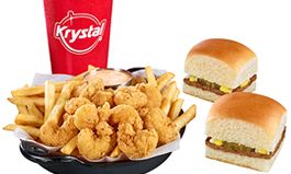 Krystal Features Surf & Turf Menu for 2 for under $10 – Per Couple!