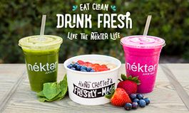 Nékter Juice Bar Set to Reach 100th Restaurant Milestone in 2017 with Multi-Unit Franchise Agreements in Florida, Washington, Utah and Texas