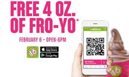 16 Handles Celebrates National Frozen Yogurt Day with FREE FRO-YO!