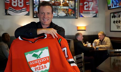 Aurelio’s Pizza Announces Partnership with Former Chicago Blackhawks Player & Fan Favorite Jeremy Roenick