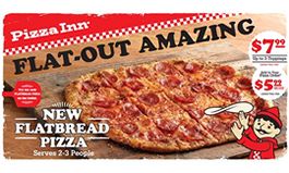 Pizza Inn Introduces New FLATBREAD Pizza