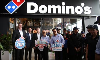 Domino’s Opens 14,000th Store Worldwide