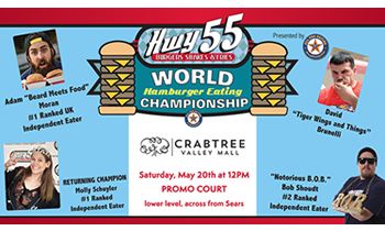 Hwy 55 Burgers, Shakes & Fries and All Pro Eating to Host the World Hamburger Eating Championship