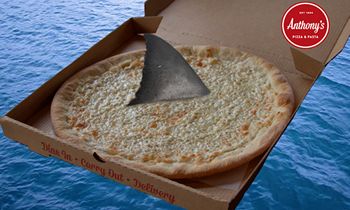 Anthony’s Unleashes Great White Pizza For Most Dangerous Week Of The Year