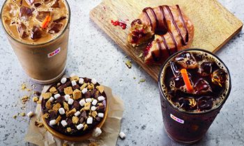 Summer Fun, Donut Style: Dunkin’ Donuts Introduces New S’mores Donut, made with HERSHEY’S chocolate, and Chocolate Drizzled Strawberry Croissant Donut