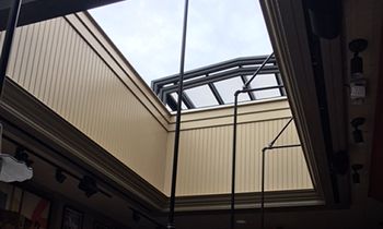 Roll-A-Cover’s State-of-the-art Retractable Skylight Debuts at Certified Meatball Company