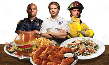 First Responders Eat Free at Hooters on October 28