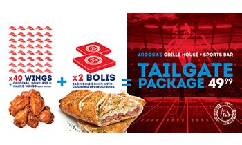 Arooga’s Has Big Plans for the Big Game That Should Include You