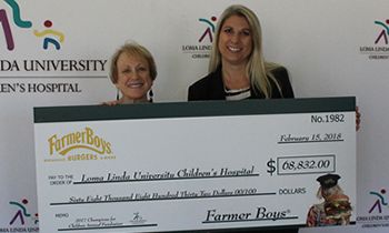 Farmer Boys Raises Nearly $70,000 for Loma Linda University Children’s Hospital
