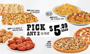 Toppers Pizza Introduces New Line of Baked Mac ‘N Cheese, Nacho Topper, Nachostix & Pick 2 or More for $5.99 Value Menu