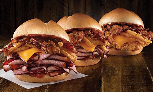 Bourbon BBQ Sandwiches Are Back at Arby’s, New Triple Stack is Born