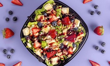 Wendy’s New Berry Burst Chicken Salad: Made Fresh. Delivered Free.