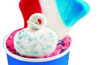 DQ Brand Introduces the Limited Release of the New Americana-inspired Blizzard Treat Featuring Soft Serve, Rock Candy, and Topped with a StarKiss Treat