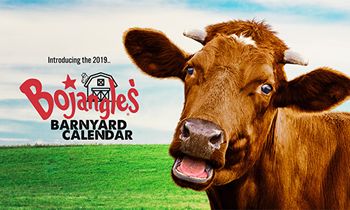 Holy Cow! A Free Printable 2019 Bojangles’ Barnyard Calendar