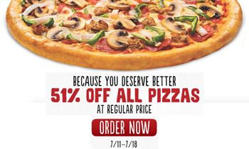 Toppers Pizza Makes Summer Even Better with 51 Percent Off Deal
