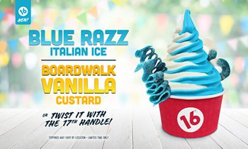 16 Handles Launches Custard and Italian Ice!