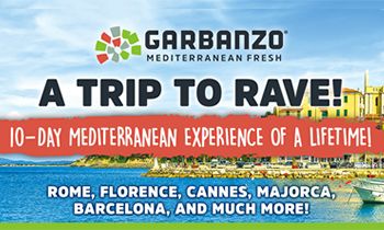 Garbanzo Mediterranean Fresh Announces 10th Anniversary Winner of VIP Trip to the Mediterranean