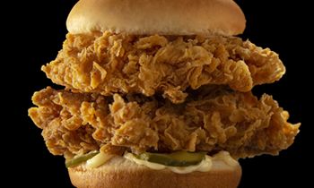 KFC Doubles Up On Its Popular Fried Chicken Sandwich With New Double Crispy Colonel