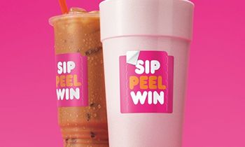 Peeling Lucky? Dunkin’s Nationwide “Sip. Peel. Win.” On-Cup “Peel and Reveal” Promotion is Back with Millions of Prizes up for Grabs