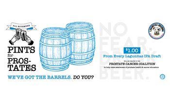 Arooga’s Celebrates NovemBeer with Pints for Prostates